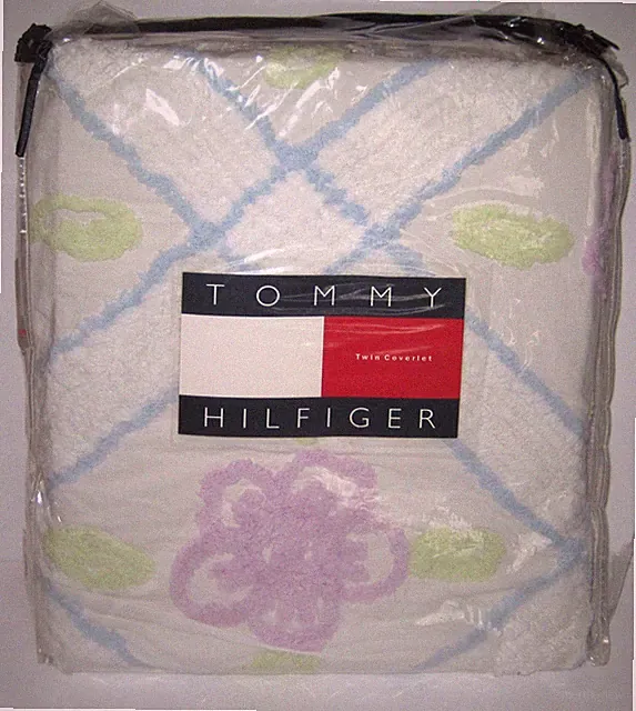 TOMMY HILFIGER Beachcomber Twin Chenille COVERLET