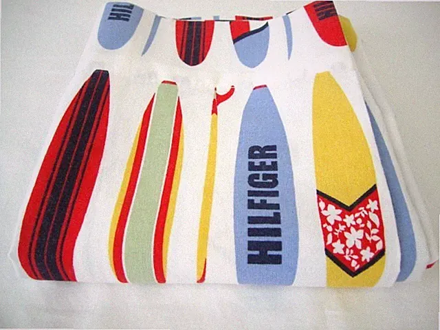 Tommy Hilfiger - One Standard Pillow Case, Surf Boards, 100% Cotton