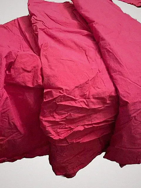 TOMMY HILFIGER 🛏 Twin Bed Fitted Sheet 🌹 Raspberry Rose (Hot Pink) 💯% Cotton
