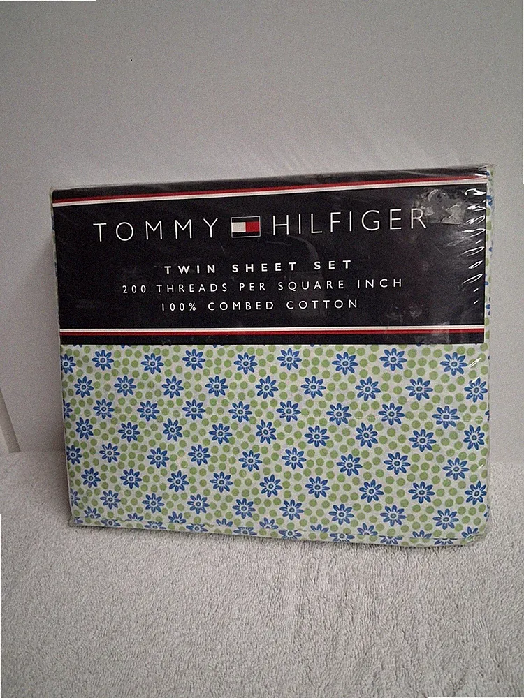 Tommy Hilfiger TWIN/TWIN XL SHEET SET 100% COTTON