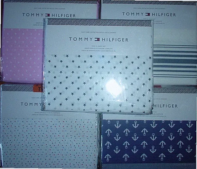 Tommy Hilfiger Twin XL 3 pc Sheet Set New X-Long