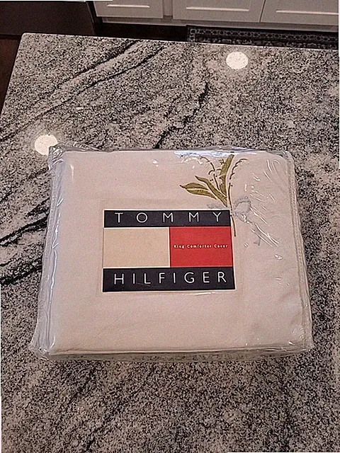 Vintage Tommy Hilfiger King Conforter Cover- Kerry - NEW old Stock