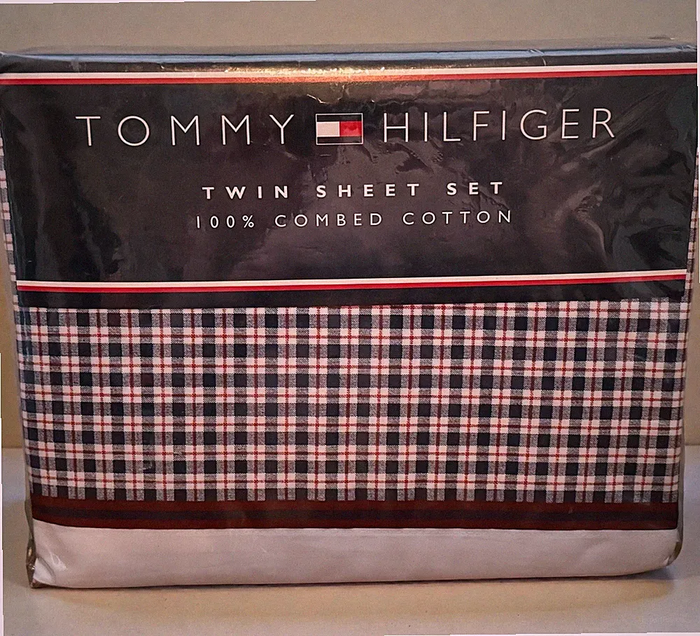 Tommy Hilfiger twin bedding